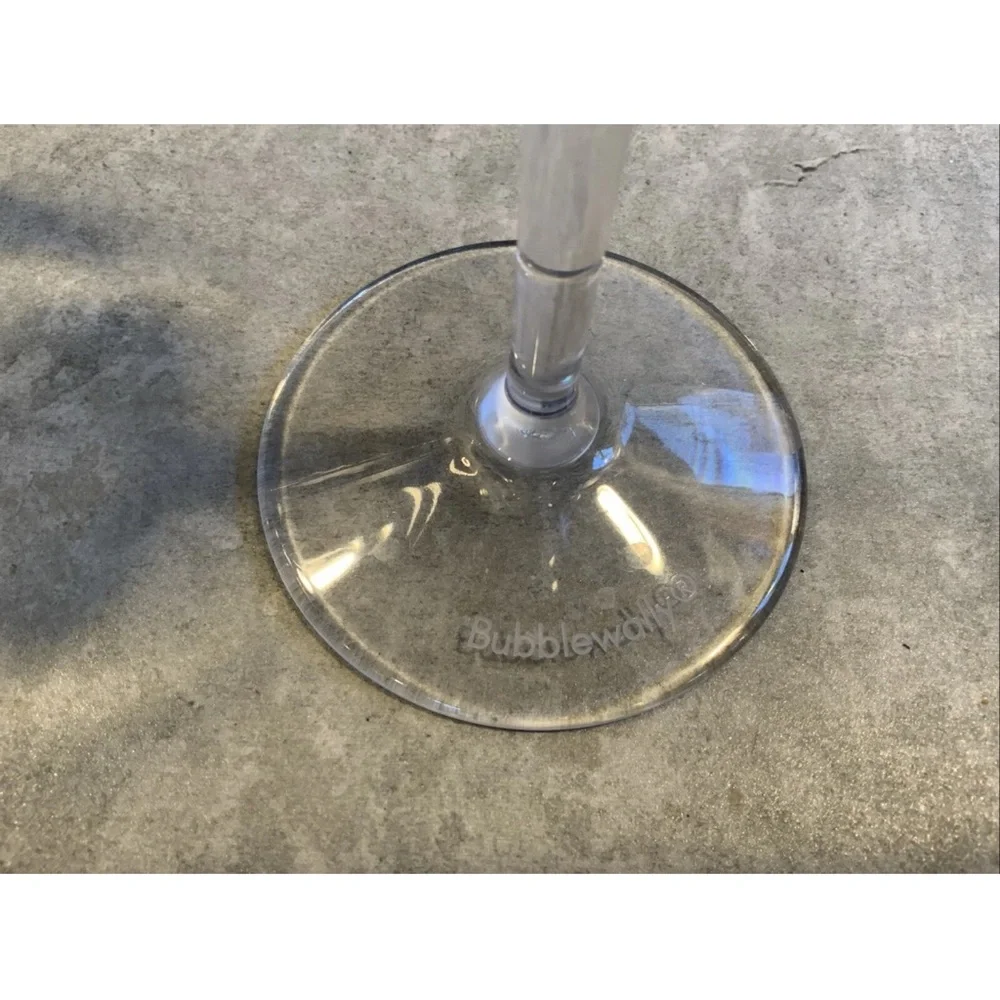 Floating Wine Glasses for Pool (Set of 2) - Pool Wine Glasses That Float
